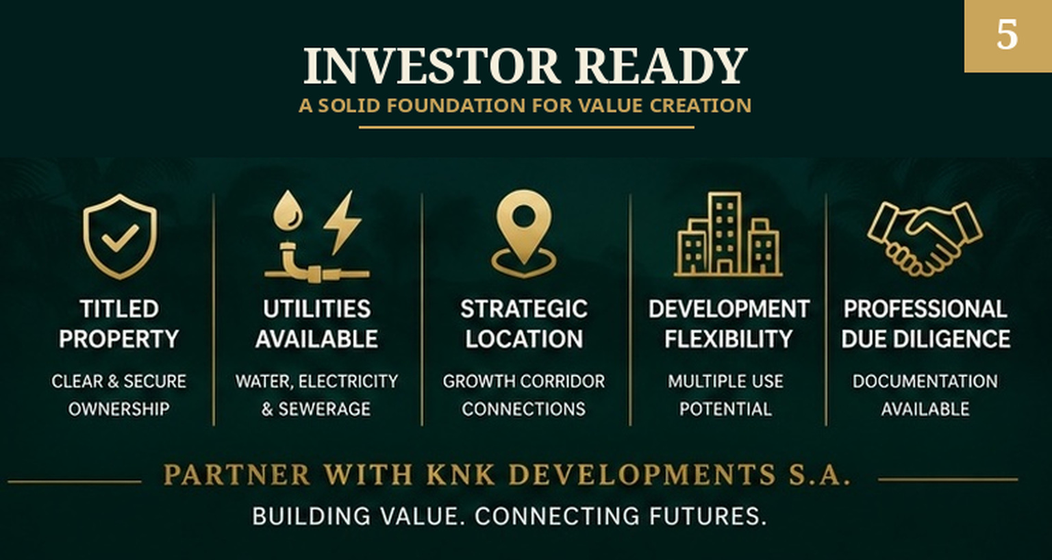KNK investor ready project summary