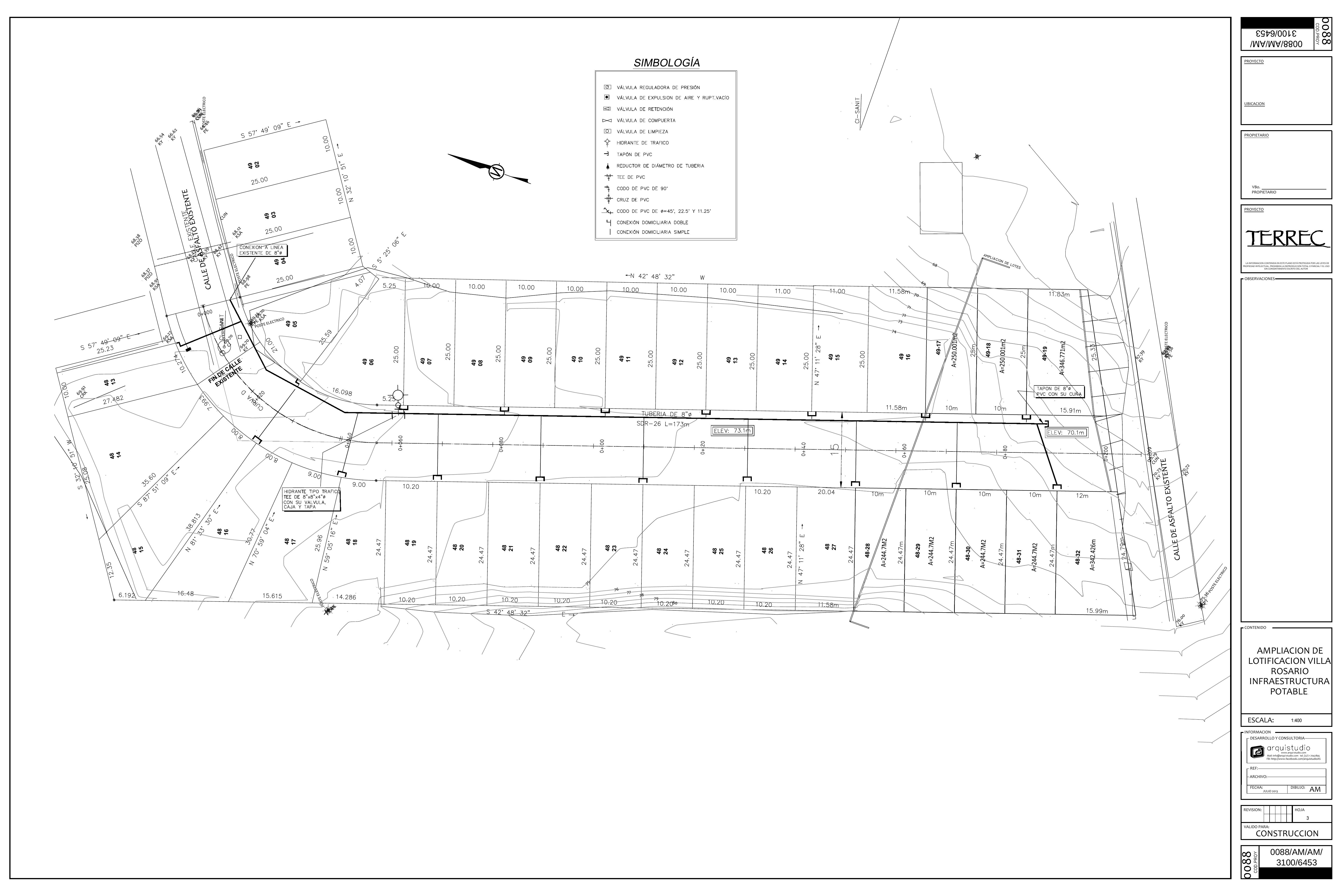 Potable water plan